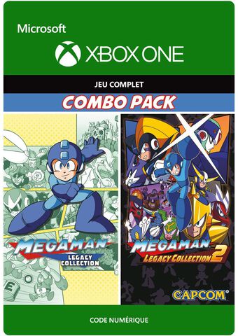 Dlc Megaman Legacy Collection Bundle Jeu Complet Xbox One